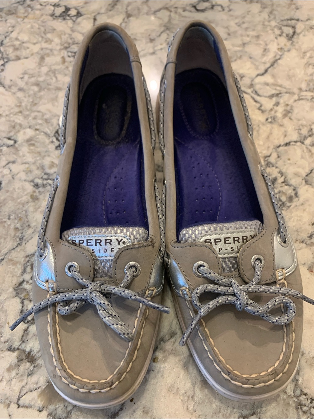 Sperry Women’s Taupe Boat Shoes